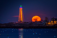 2019/December: Cold Moon over Marblehead